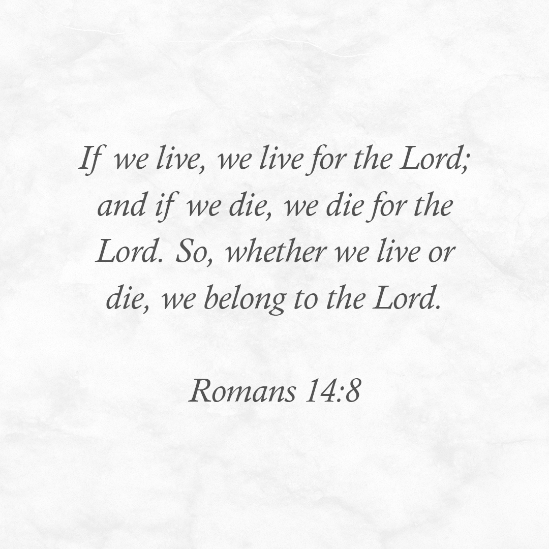 Living And Dying For The Lord - Romans 14:8 - Young Disciples